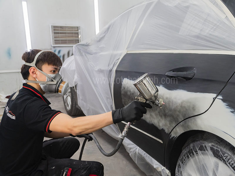 Gara sửa chữa sơn gò hàn ô tô tại Vinh Nghệ An